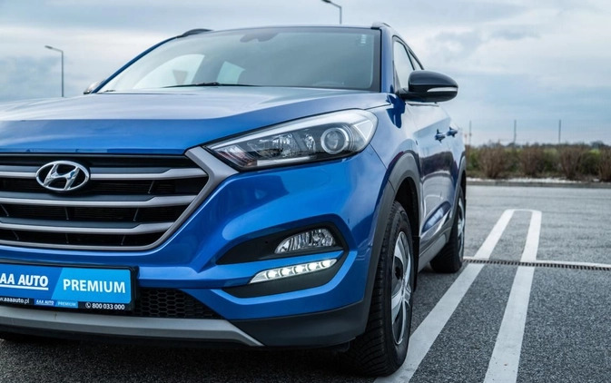 Hyundai Tucson cena 79500 przebieg: 80334, rok produkcji 2018 z Zduny małe 407
